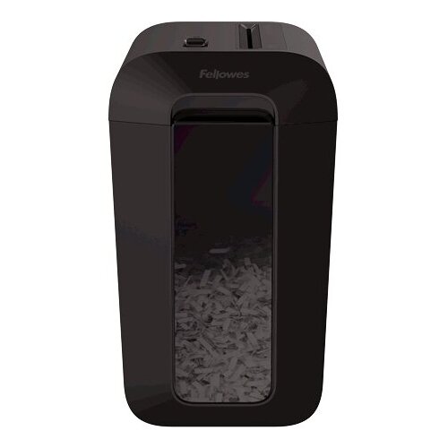 Шредер Fellowes PowerShred LX65 черный (FS-44007) поддерживающая подушка fellowes fs 80299 mesh профессиональная для офисного кресла crc80299