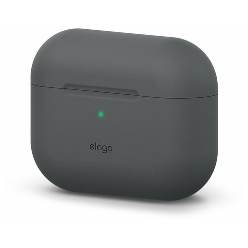 Чехол Elago для AirPods Pro Slim Silicone case Dark grey