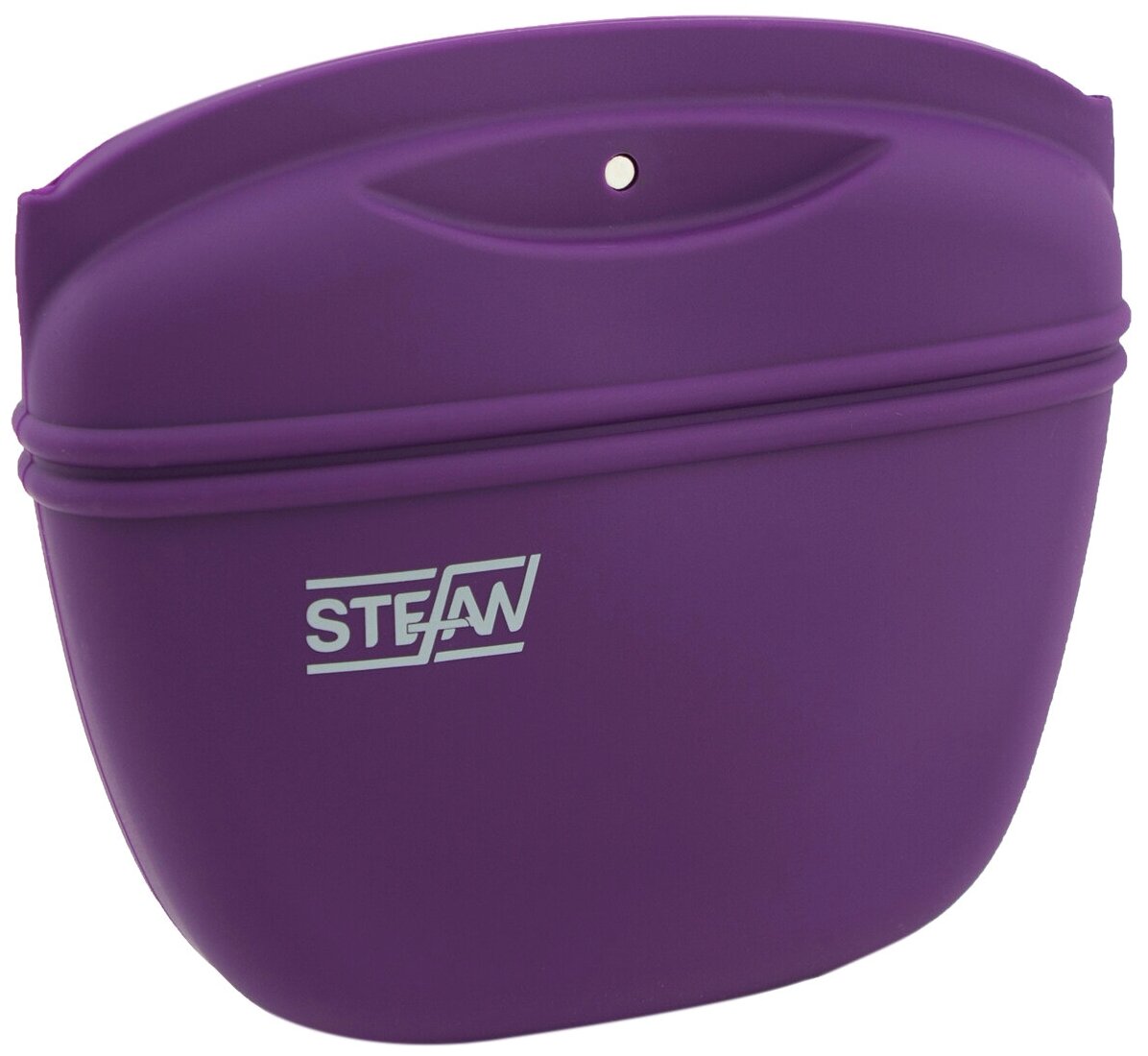 Сумочка для лакомств, для сухого корма для собак STEFAN, силиконовая большая New , фиолетовый, WF50714 - фотография № 6