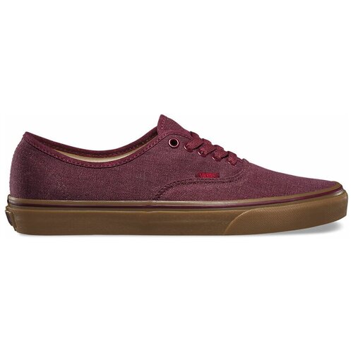 Кеды VANS Authentic, размер 35, красный, бордовый