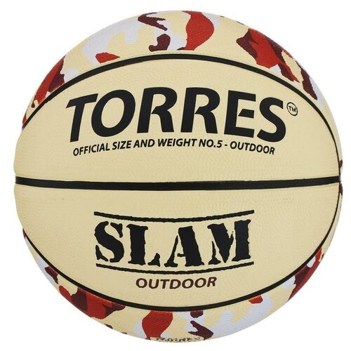 Мяч баскетбольный Torres Slam, B00065, размер 5