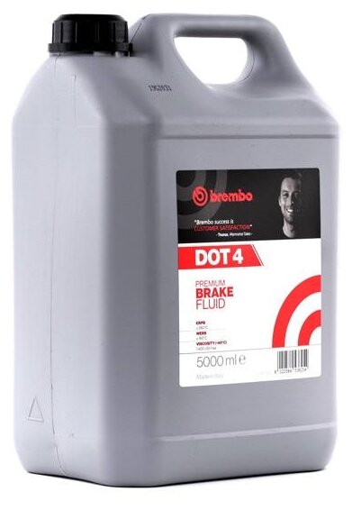 Тормозная жидкость brembo Premium DOT4 (L04050)