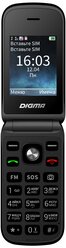 Телефон DIGMA VOX FS240, черный