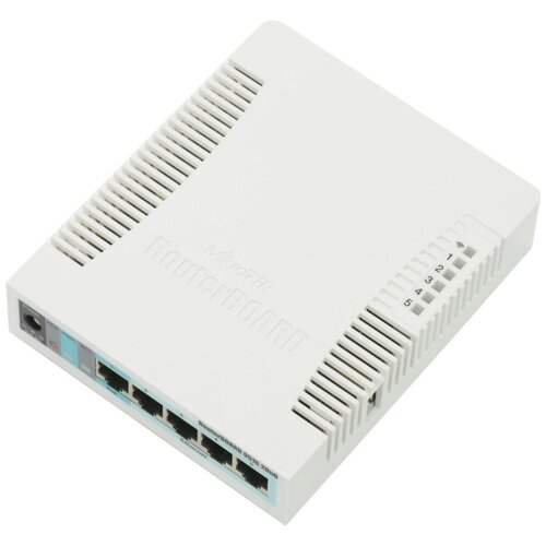 Wi-Fi точка доступа MikroTik RB951G-2HnD RU, белый wi fi роутер mikrotik rb2011uias 2hnd in ru черный