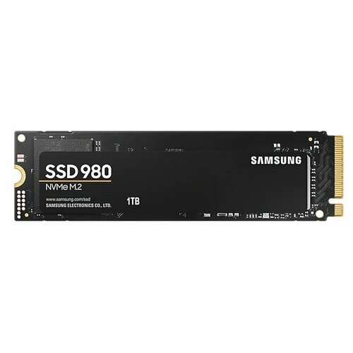 Твердотельный накопитель Samsung 980 1000 GB MZ-V8V1T0BW накопитель ssd samsung 2 0tb 980 pro mz v8p2t0cw