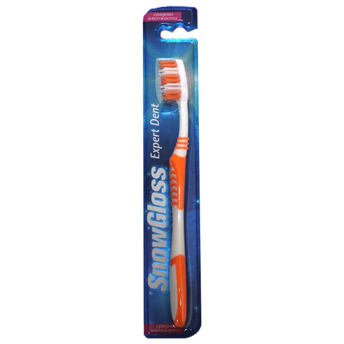 Зубная щётка SnowGloss Expert Dent Средней жёсткости 1 шт