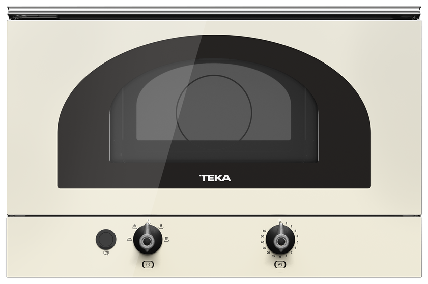 Микроволновая печь встраиваемая TEKA MWR 22 BI, ванильный/эмаль состаренное серебро