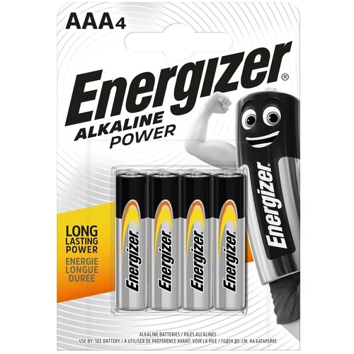 Батарейка LR03 Energizer (AАA-мизинчиковые) 4 шт. Power energizer advanced power boost aaa 2