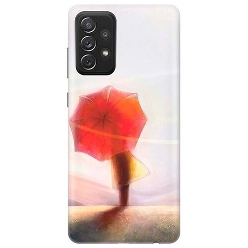 RE: PA Чехол - накладка ArtColor для Samsung Galaxy A72 с принтом Красный зонтик re pa чехол накладка artcolor для samsung galaxy s20 fe с принтом красный зонтик