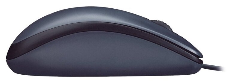 Мышь проводная Logitech M90 чёрный USB