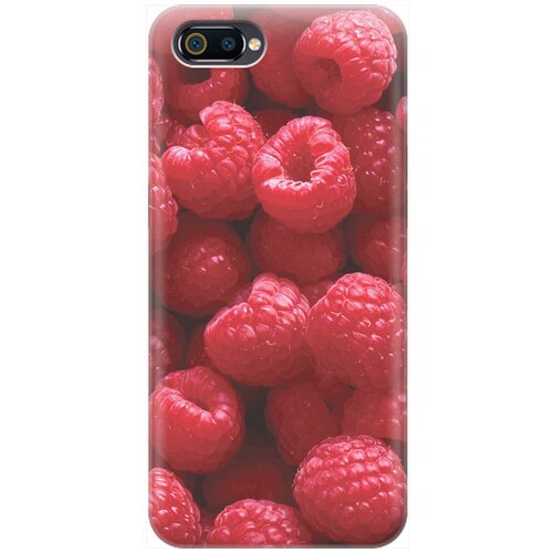 фото Re:pa накладка transparent для oppo a1k / realme c2 с принтом "малинки"