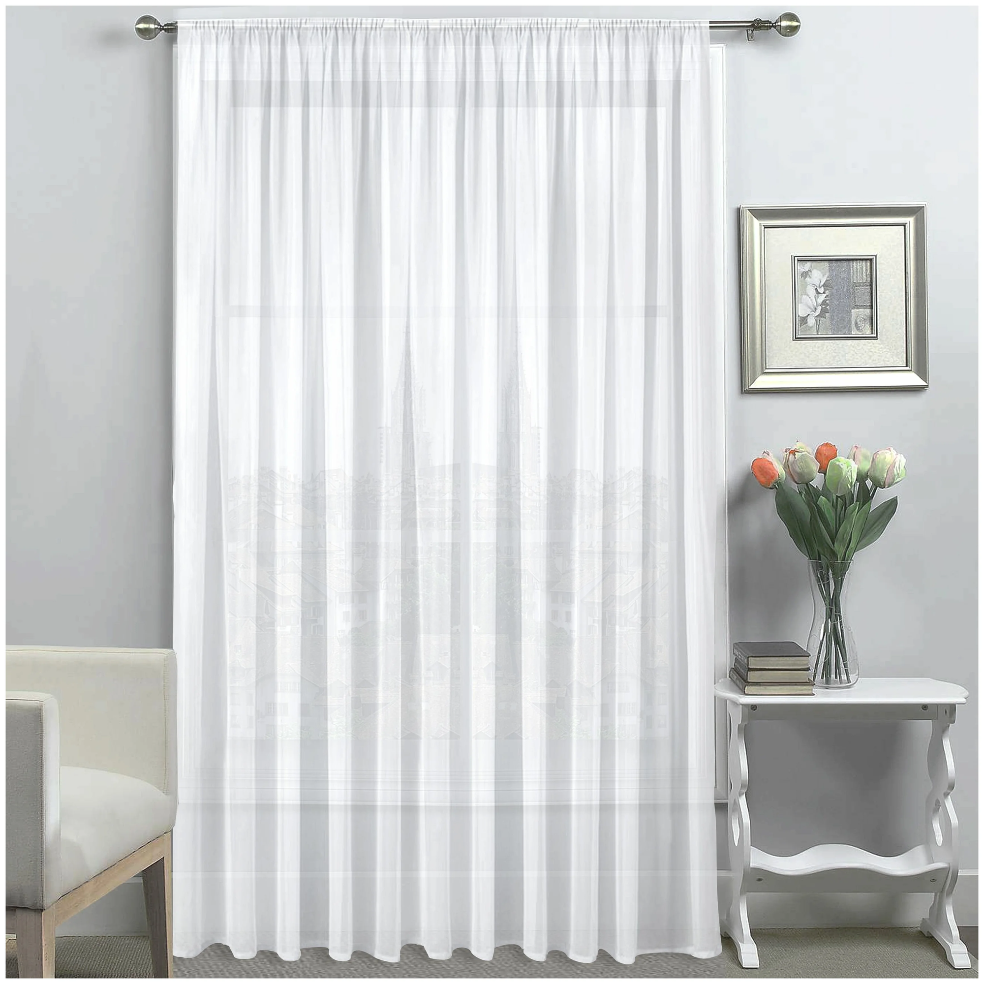 фото Тюль Amore Mio RR RS 2001 на ленте, 400х270 см, 1 шт.