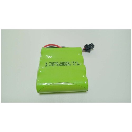 Аккумулятор B ZHENG GUANG 18-K NI-MN AA600mah 4.8V батарейка NI-CD 600мах 4,8 вольт SM-2P YP, SM 2Pin запчасти