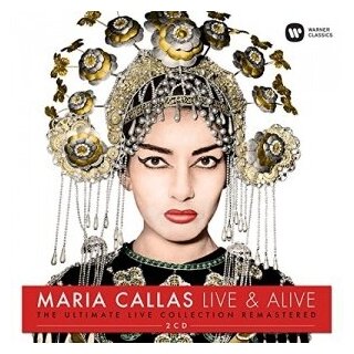 Компакт-диски, Warner Classics, MARIA CALLAS - Live And Alive (2CD)