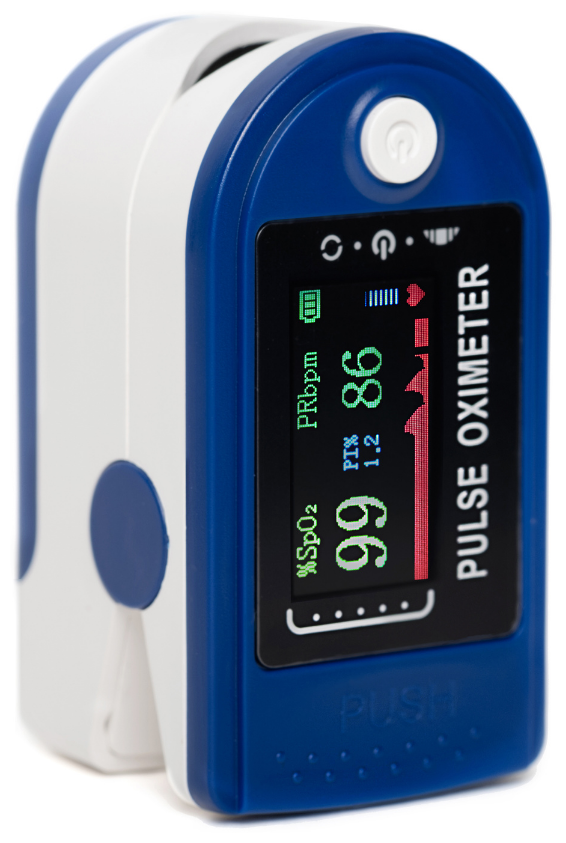 Пульсоксиметр на палец для измерения кислорода в крови Fingertip Pulse .
