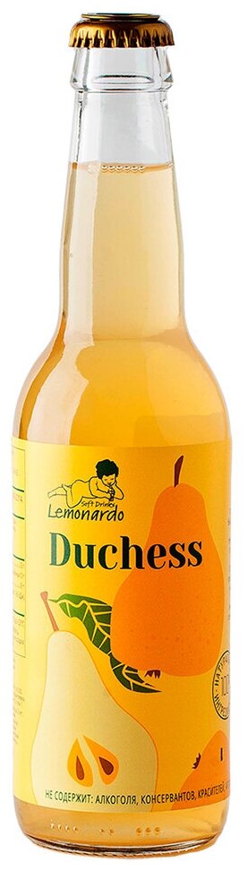 Натуральный грушевый лимонад / Lemonardo Duchess, 330мл. - фотография № 7