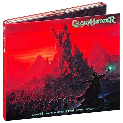 AUDIO CD GLORYHAMMER Legends From Beyond The Galactic Terrorv 2CD(Dj-pack). 2 CD lopez v ред the art of destiny