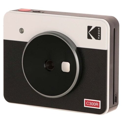 Фотоаппарат моментальной печати Kodak C300R W, белый/ черный