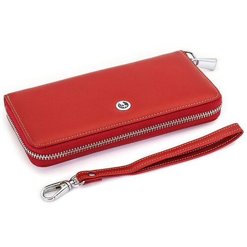 фото Женский кожаный кошелек на молнии sergio valentini св 8093-2023