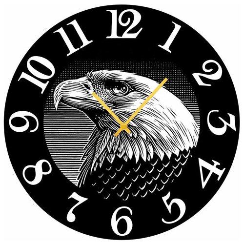 фото Svs настенные часы svs 4002601 гордый орел