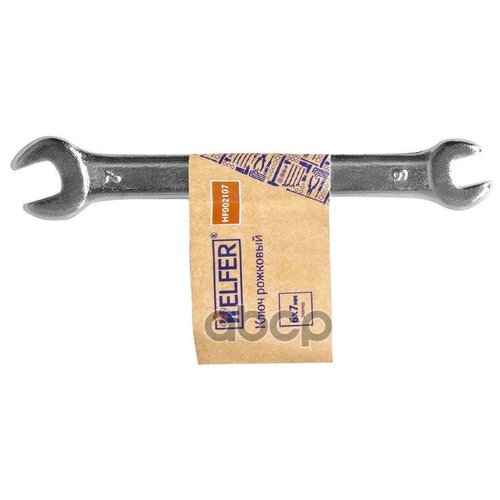Ключ Рожковый 6x7 (Helfer) HELFER арт. HF002107 biber 90601 ключ гаечный рожковый 6х7