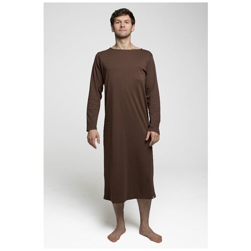 Мужская ночная сорочка SLEEP &HOME (цвет-Шоколад размер-XL)