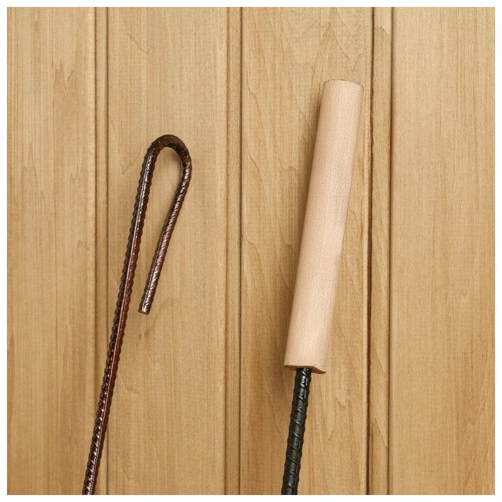 Набор совок для золы и кочерга с деревянной ручкой - фотография № 2