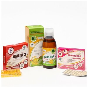 Стоит ли покупать Набор витаминов Vitamuno, Раствор Магний + B6 для ...