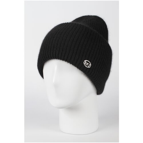 фото Шапка бини ferz, размер 56-58, черный