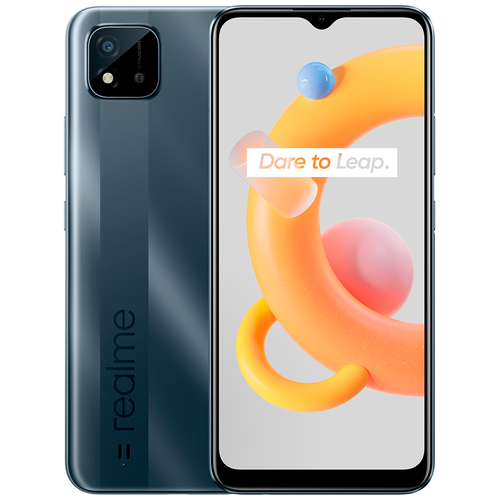 фото Смартфон realme c11 2021 2/32gb, серая сталь