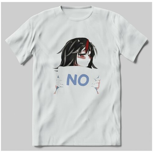 фото Футболка с принтом нет тян brut-shop