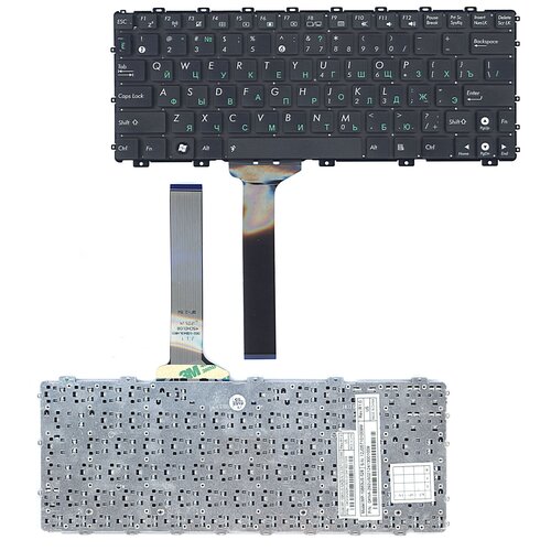 Клавиатура для ноутбука Asus Eee PC X101 Русская, Чёрная