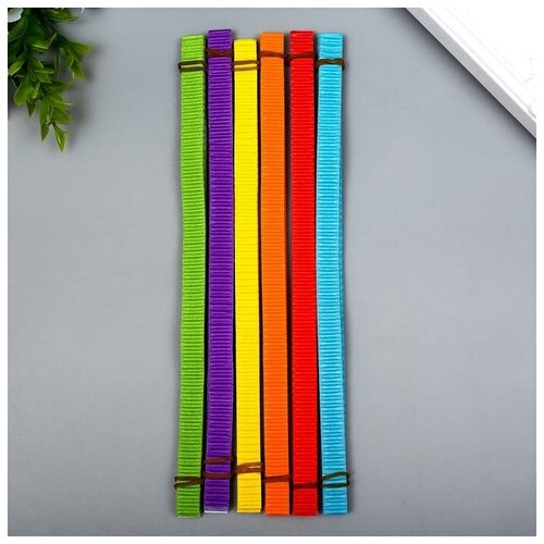 Цветной гофрокартон дквиллинга Деревья набор 30 полосок 6 цветов 6915031 575₽