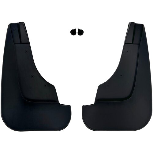 Брызговики для автомобилей Renault Duster 2012- передние, комплект из 2 шт