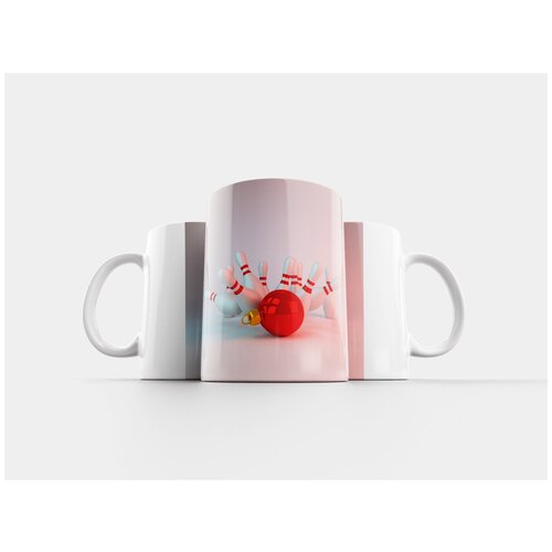 фото Кружка "рождество, боулинг, булавки" 320 мл lotsprints