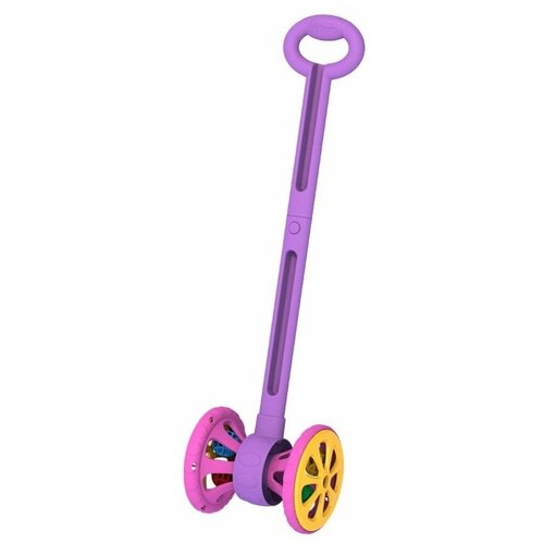 нордпласт каталка с ручкой веселые колесики 760 1 Детская игрушка Каталка Весёлые колёсики с шариками. арт. 760H