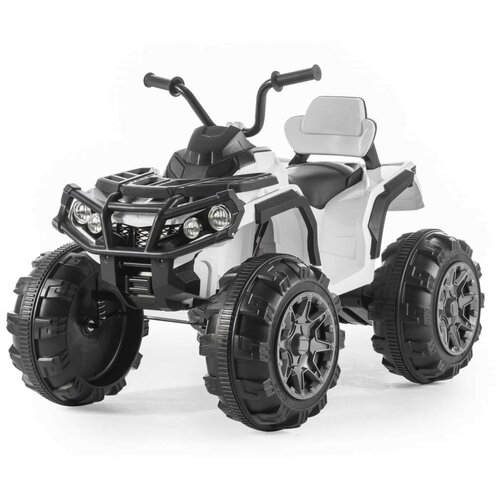 фото Детский квадроцикл grizzly atv white 12v с пультом управления 2.4g- bdm0906