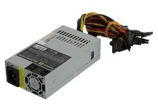 Блок питания EXEGATE F200S Flex ATX for ITX case 4cm fan 204pin 4рin 3xSATA 2xIDE