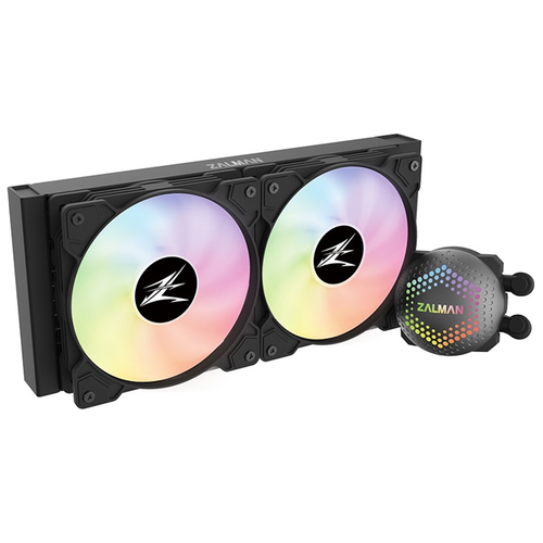 Система водяного охлаждения Zalman CPU Liquid Cooler 240mm, BK (ALPHA 24 Black)