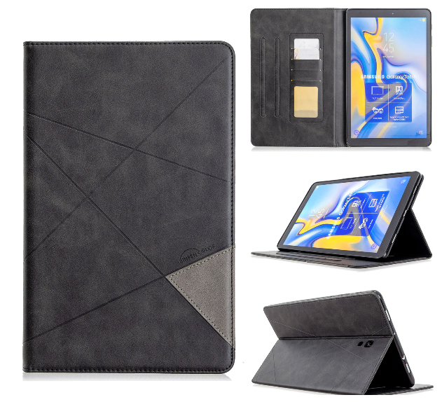 Чехол-книжка MyPads из импортной кожи с мульти-подставкой и визитницей для Samsung Galaxy Tab S6 Lite 10.4 SM-P610 / P615 / S6 Lite 2022 Edition (S.