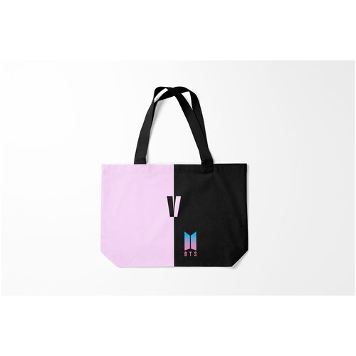 фото Сумка-шоппер / 46х35 см / k pop / bts v burnettie