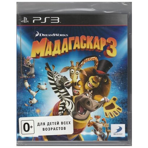 игра Мадагаскар 3 The Video Game Русская Версия (PS3)