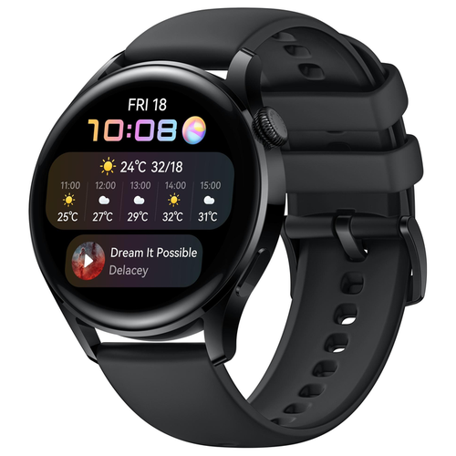 фото Часы huawei watch 3 active lte black