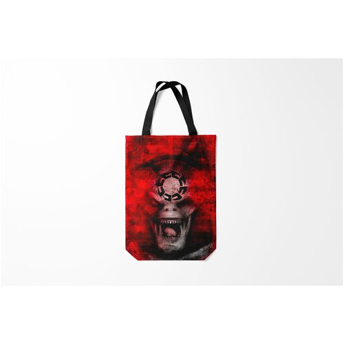 фото Сумка-шоппер / 31х42 см / геймерам / gears of war шестерня z burnettie