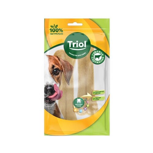 Triol (лакомства) Кость из жил 12,5см 50-55г 10151073 0,11 кг 39920 (6 шт)