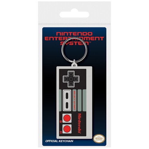 Брелок Pyramid International NES Controller, серый, черный брелок nintendo зеленый