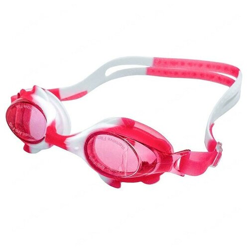 фото C33231-7 очки для плавания детские (красно/белый) hawk
