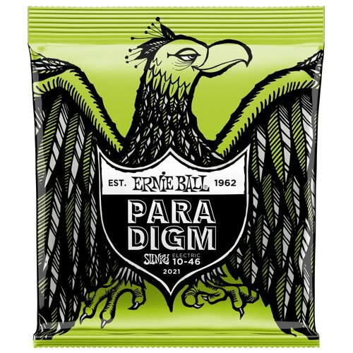 фото Ernie ball 2021 paradigm slinky regular 10-46 струны для электрогитары