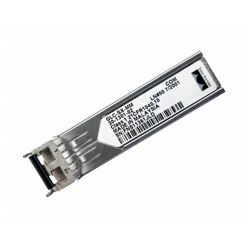 Оптический трансивер Cisco GLC-SX-MM модуль cisco glc sx mm sfp модуль ge sfp lc connector sx transceiver