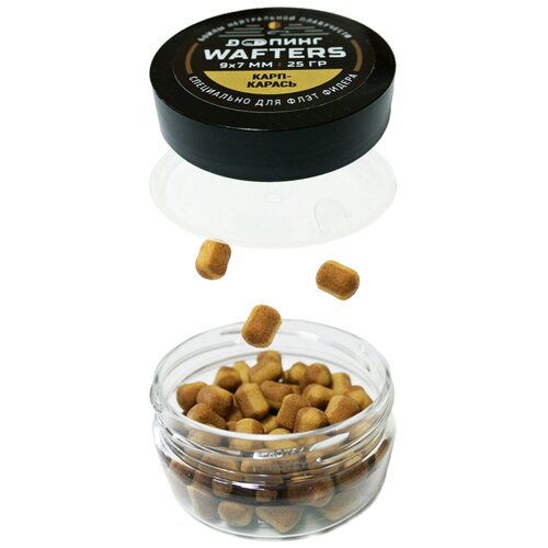 doпинг бойлы wafters fider серия 12х9 мм клубника банан Doпинг Бойлы Wafters, FIDER серия, 9х7мм. Карп-Карась